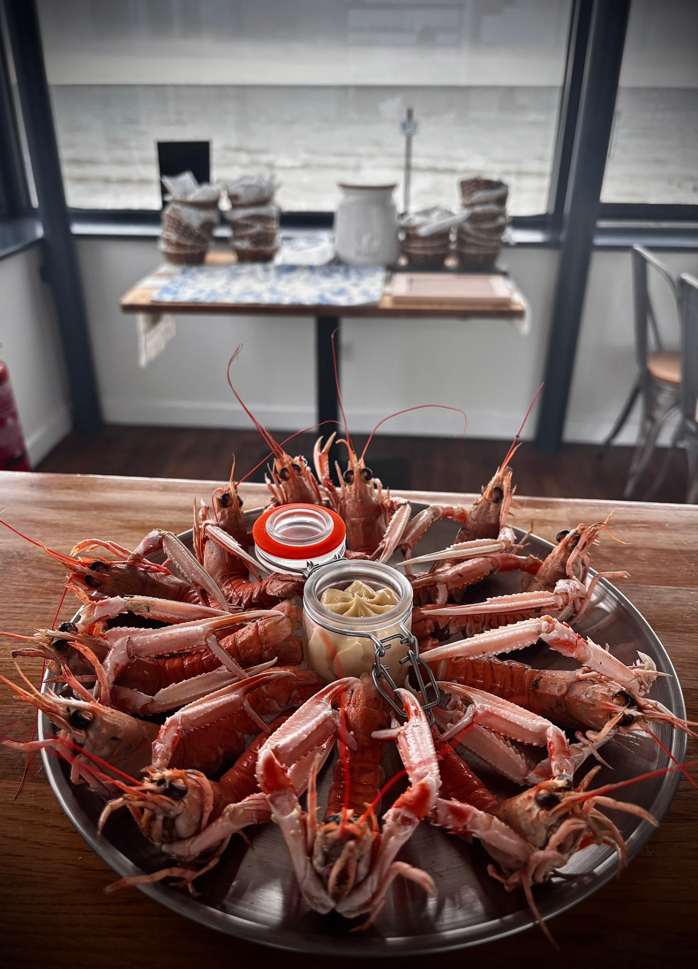 Plateau de langoustines
